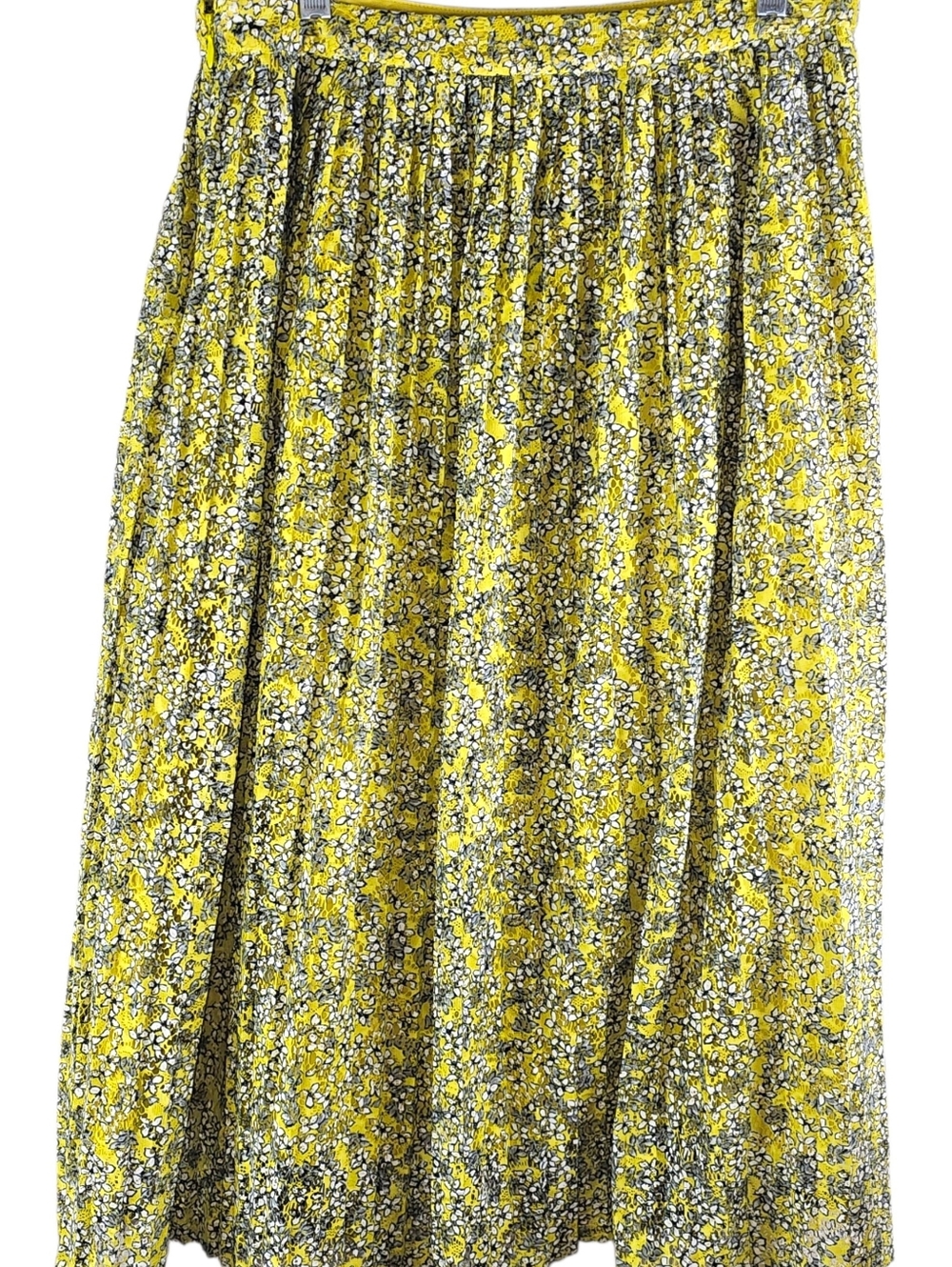 Who What Wear Floral Micropleated Midi Skirt In 8 - Picture 3 of 6